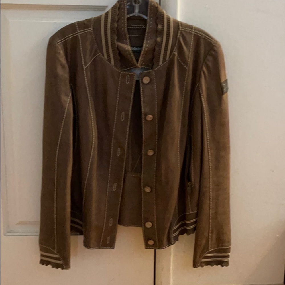 A beautiful leather jacket from Italy